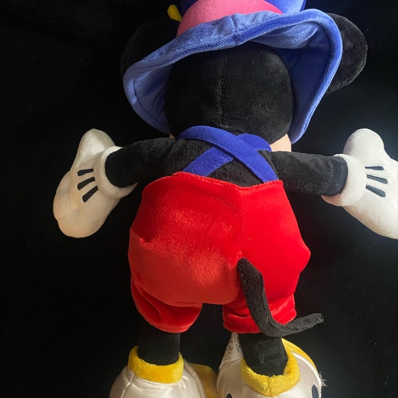 RARE HTF Mickey Mouse Stuffed Animal Plush poseab arms T28 - Picture 8 of 9